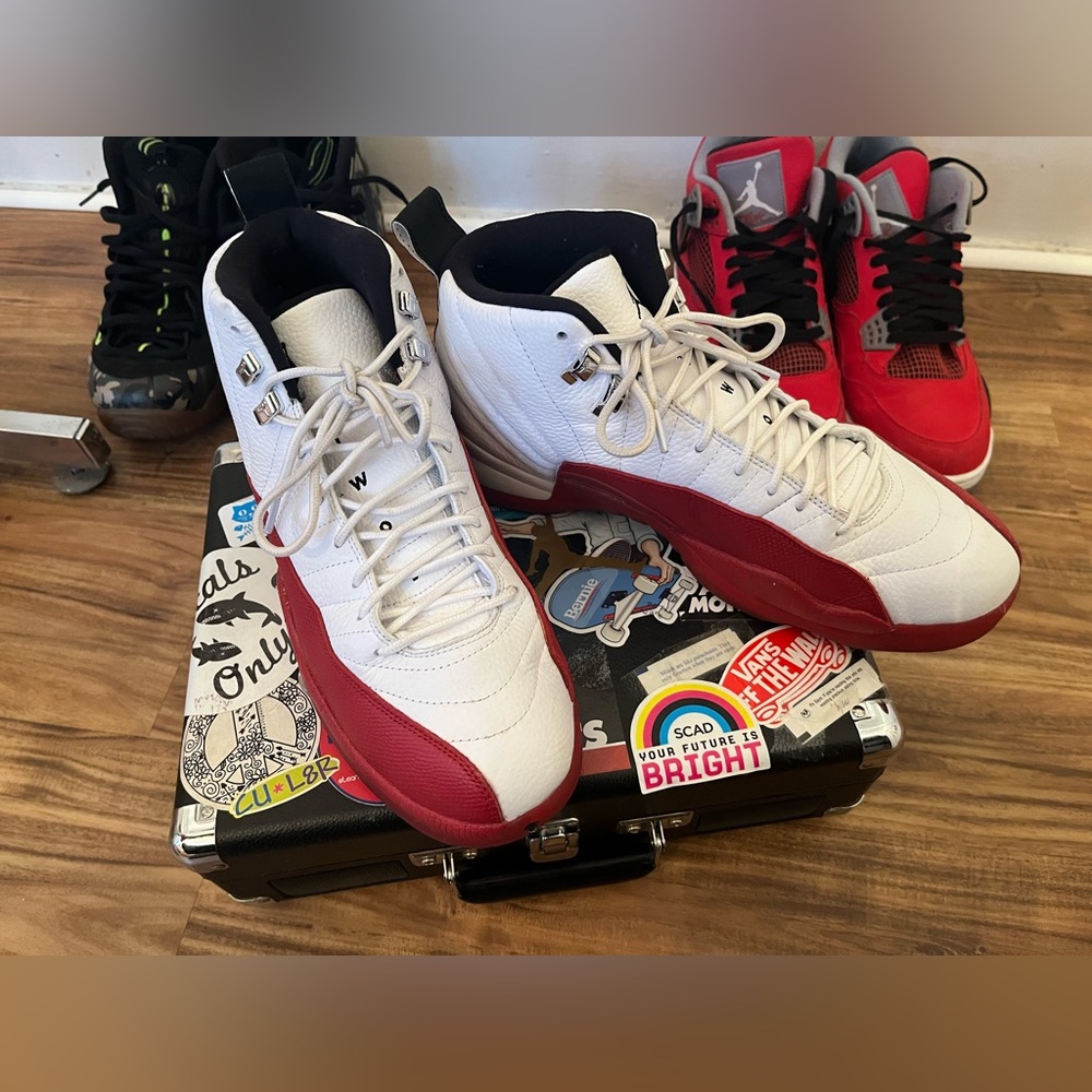2009 Cherry Red Air Jordan 12